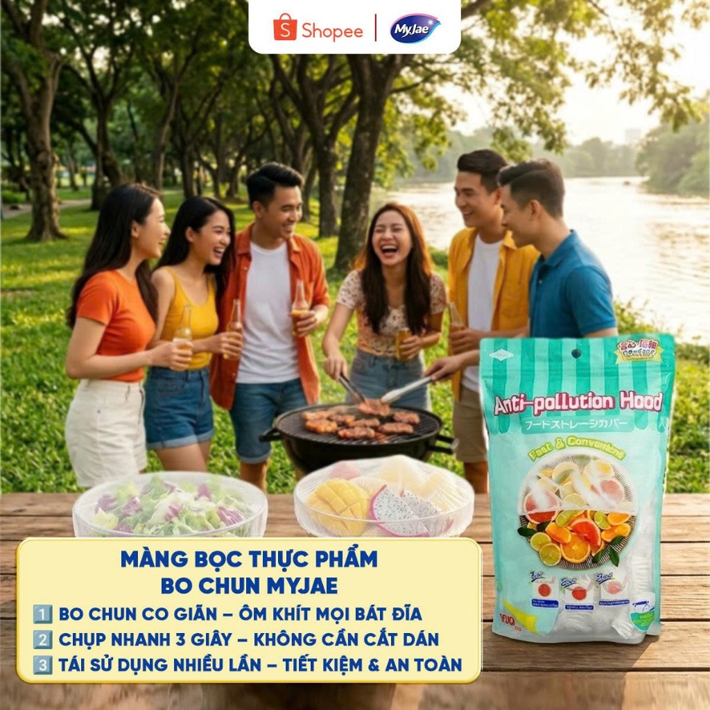 COMBO [1 zip+1 bo chun+1 túi giữ nhiệt] Bộ sản phẩm Bảo Quản Thực Phẩm An Toàn, Tiện Lợi