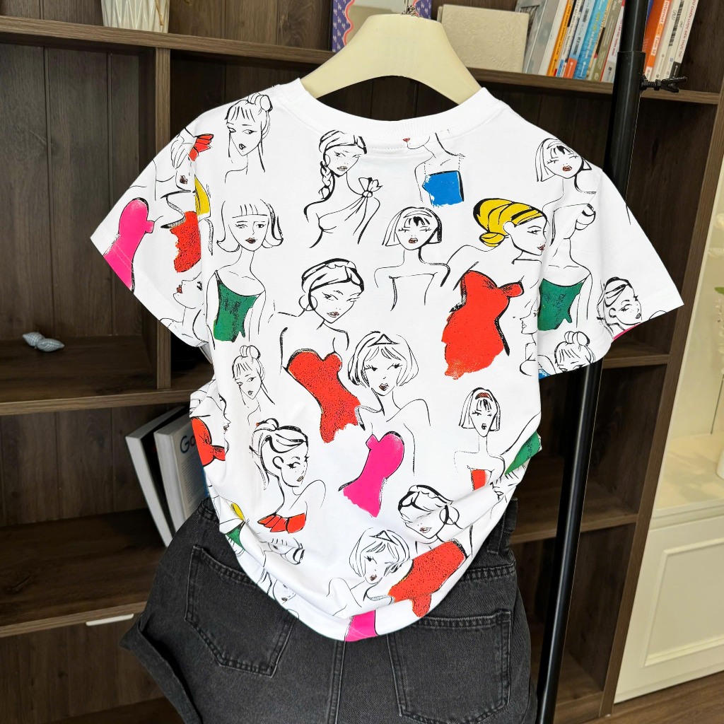 Áo Thun Mirage In Full Local Brand Chất 100% Cotton Mềm Mịn Thoáng Mát