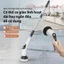 Máy vệ sinh 9 đầu cọ, Chổi chà sàn ĐA NĂNG không dây, màn LED hiển thị, làm sạch mọi ngóc ngách chất liệu bền đẹp