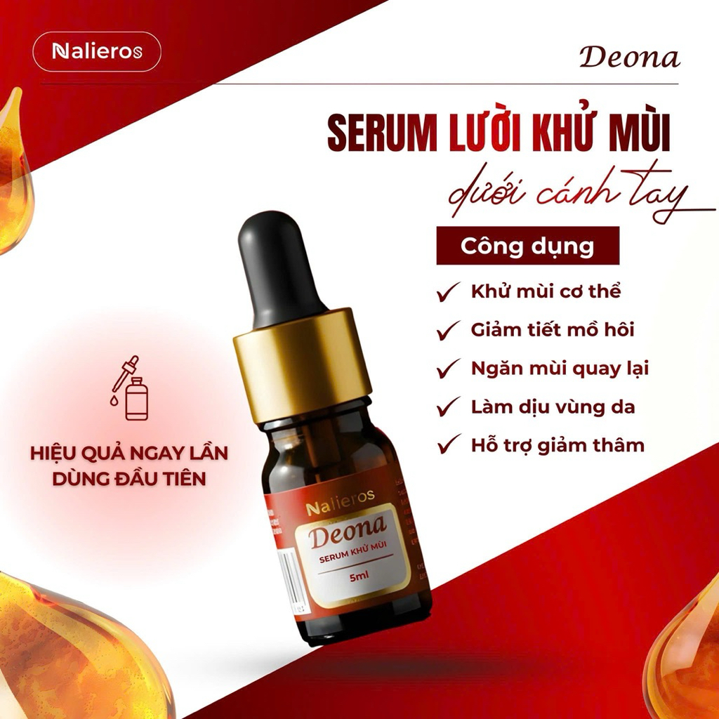 Serum Deona khử mùi cơ thể - Dứt điểm hôi nách