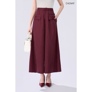 Quần Ống Rộng 𝐂𝐂𝐇𝐀𝐓 Dáng Suông Giả Váy Wander Plus Chất Liệu Tuytsi Cao Cấp 16QDS2001XT