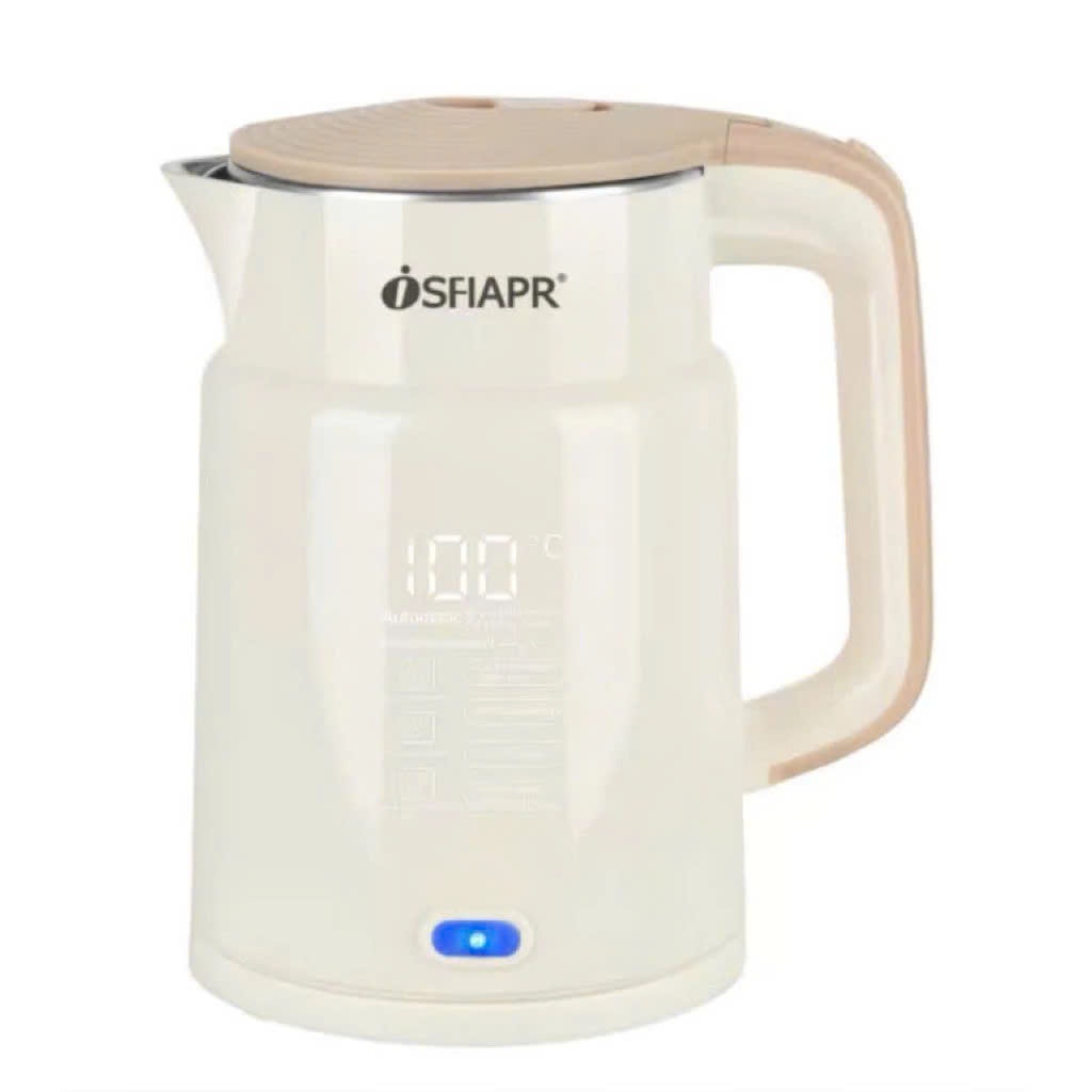 K68_Ấm siêu tốc SFIAPR Tay Cầm Chống Bỏng, Dung Tích Lớn ( GIAO MÀU NGẪU NHIÊN)
