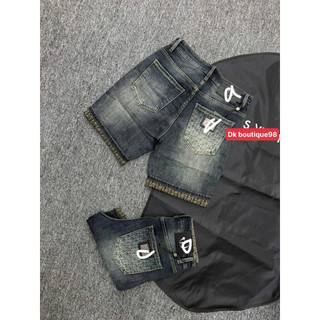Quần short jean nam màu xanh hoạ tiết túi sau điểm nhấn,chất vải dầy mềm co giãn nhẹ,phom dáng chuẩn 1:1Quảng châu