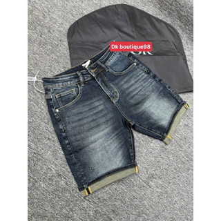 Quần jean ngố nam siêu cấp quảng châu họa tiết chữ thời trang cao cấp #8892