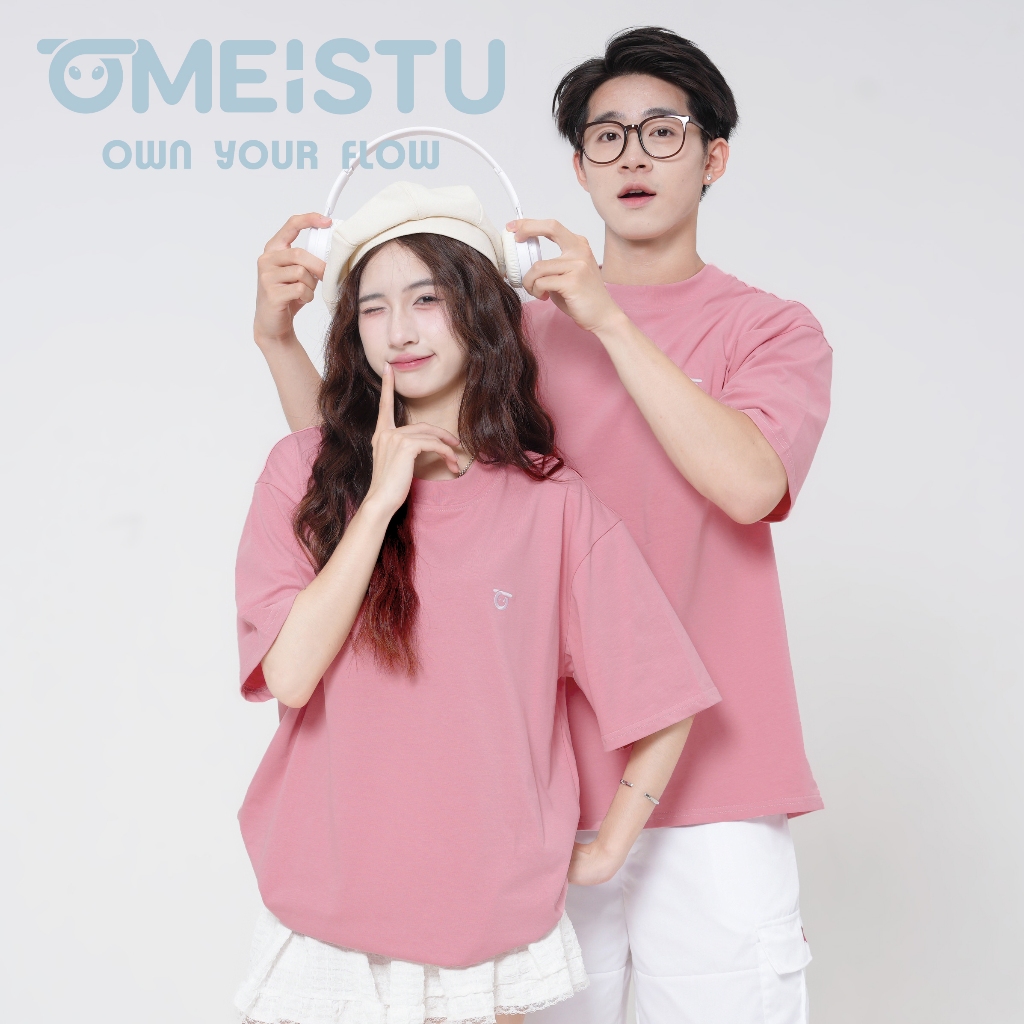 Áo Đôi Nam Nữ - Áo Thun Oversize Nam Nữ OMEISTU - Chất Liệu Cotton ...