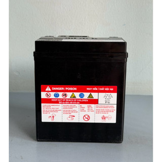 Bình acquy xe máy 12v khô miễn bảo dưỡng GS GT7A-H | 12V - 7ah, cho xe sh ý, ps, scr, vespa
