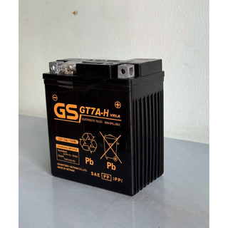 Bình acquy xe máy 12v khô miễn bảo dưỡng GS GT7A-H | 12V - 7ah, cho xe sh ý, ps, scr, vespa