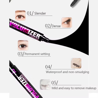 Mascara Chống Thấm Nước 2 Trong 1 Dành Cho Lông Mi-Dụng Cụ Làm Dày Và Dài Mi Hai Chức Năng