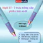 Bút Máy Kinh Bắc F36 Cho Học Sinh – Ngòi EF 7 Màu Siêu Mảnh, Viết Êm, Dễ Luyện Chữ.
