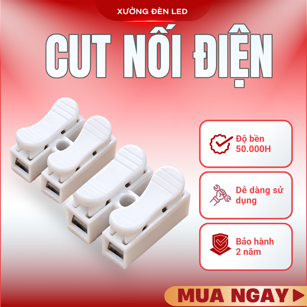 Cút Nối CH-2, Cầu Nối Điện Nhanh Tiện Lợi Dễ Sử Dụng