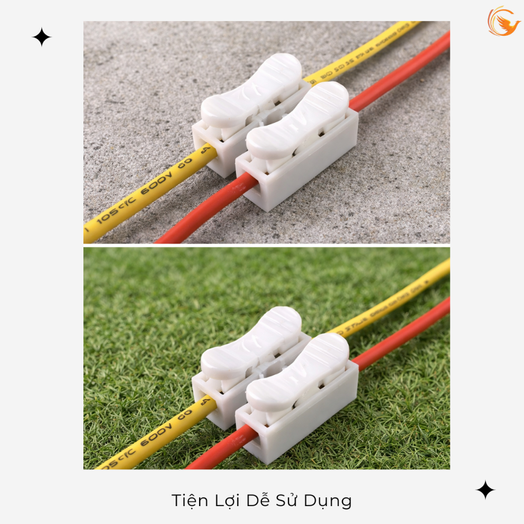 Cút Nối CH-2, Cầu Nối Điện Nhanh Tiện Lợi Dễ Sử Dụng