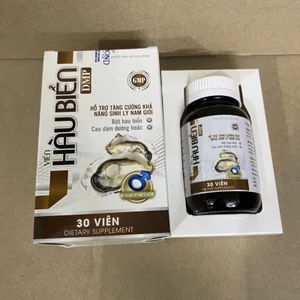 Hàu Biển DMP Chính Hãng Hộp 30 Viên - Viên uống bổ thận tráng dương chống xuất sớm kéo dài thời gian quan hệ CÓ CHE
