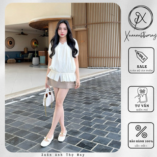 [ CV1 ] Chân váy quần cạp chun nửa vòng - Xuananhthomay
