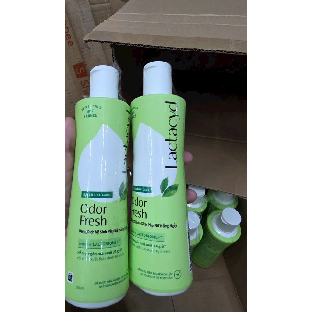 Dung Dịch Vệ Sinh Phụ nữ Lactacyd Odor Fresh Ngăn Mùi 24H 250ml shishop94