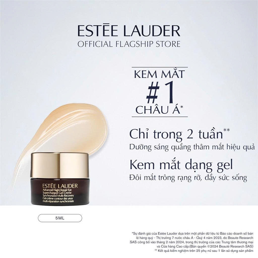 Kem Mắt Estee Lauder 5ml Chống Lão Hóa Nâng Cơ Giảm Quầng Thâm Mắt, Đẩy Lùi Các Dấu Hiệu Lão Hoá