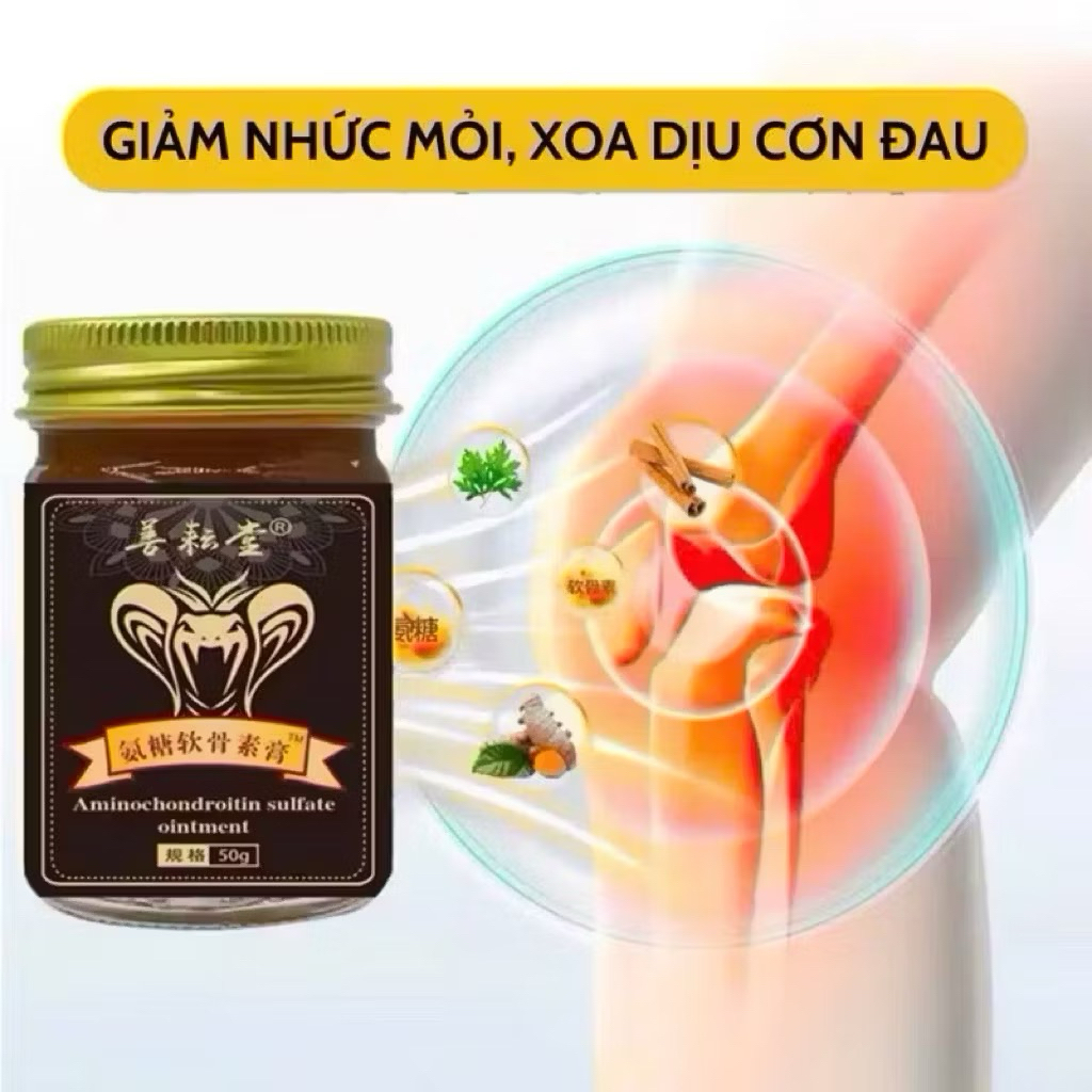 Cao Xoa Bóp Kim Xà Thái Lan Giảm Đau Xương Khớp, Thư Giãn Cơ Bắp, Thúc Đẩy Tuần Hoàn Máu, Giữ Ấm Cơ Thể
