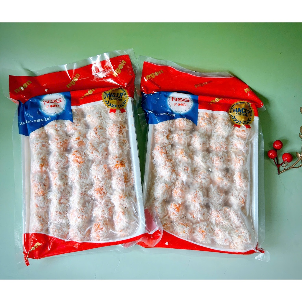 Khay 450g cốm đỏ thơm, ngon_hàng Ongon( NSG Ngon)_ 40 viên