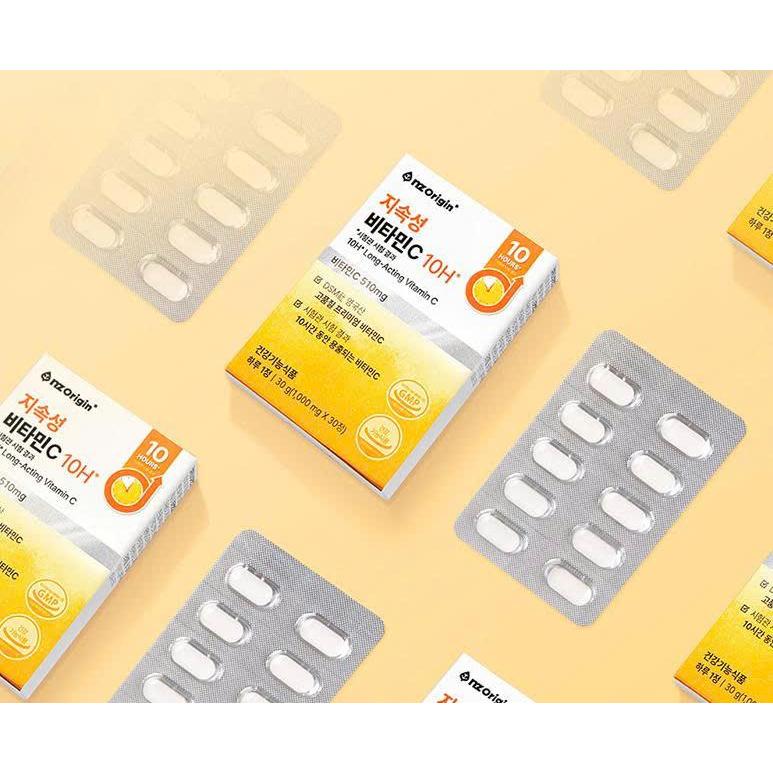 A77_ Mask vitamin C 10h long acting Nzorigin hộp 30 v
