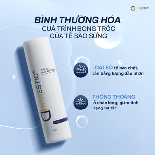 [Chính Hãng - Không tem công ty] Toner giảm nhờn dầu, mụn đầu đen Hyaestic BHA 2% Pore Refining