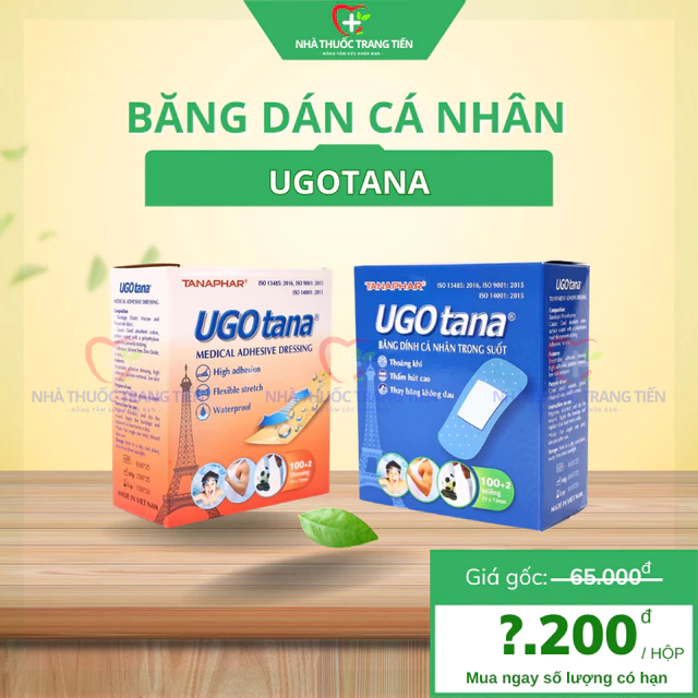 Băng Cá Nhân Ugo Tana , Băng Gâu Urgo Dán Vết Thương, Băng Y Tế Sơ Cứu Vết Thương