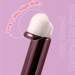 Cọ Tán Môi Đầu Tròn, Đầu Silicone Jary Silicone Lip Brush