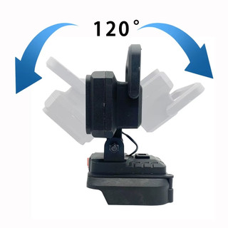 Thân Đèn LED Siêu Sáng Makita 15 Bóng , Thời Gian Chiếu Sáng Lên Đến 10 Giờ,, Dùng Pin Máy Khoan Chân Phổ Thông