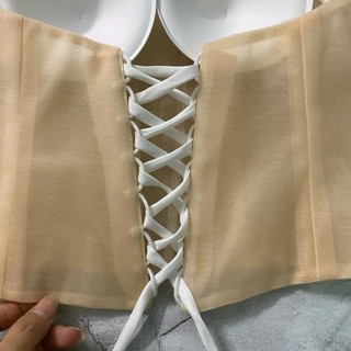 Áo định hình siết eo giúp định hình ngực, áo body nữ, áo nâng ngực nữ -jinndesign