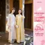 Áo dài thiết kế dáng suông Lam Nhã chất liệu gấm, hoa văn dệt nổi 2 tà BST PHONG HOA BY L'AMME