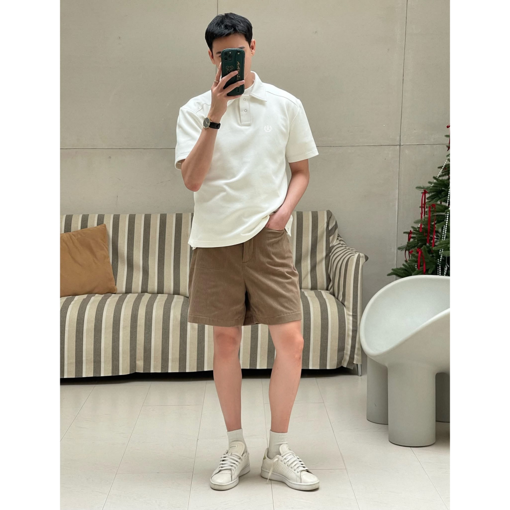 [NEW] Áo Polo RTCLASSY SNAP BUTTON Logo Basic Unisex Form Regular Vải Cotton Chống Nhăn