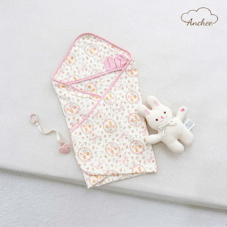 Ủ Choàng Có Mũ Cho Bé Sơ Sinh Vải Xô Muslin Mềm Mại Thoáng Mát – Khăn Ủ Mùa Hè Cho Trẻ Sơ Sinh Thấm Hút Tốt