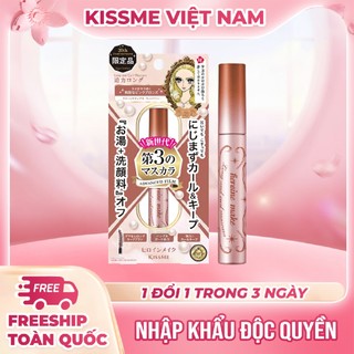 Mascara Dạng Màng Film Kissme Heroine Make Long & Curl Mascara Advanced Film 6G ( Màu Nâu Đồng Ánh Hồng )