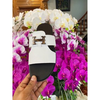 Dép mác chữ H quai da sít đế Pu size 38-45 mới nhất thị trường