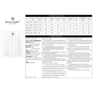 [T7_SALE 20%_HT] Áo Sơ Mi Nam Dài Tay Họa Tiết 9SMDS567TRK Biluxury Chống Nhăn Tia Cực Tím Kháng Khuẩn