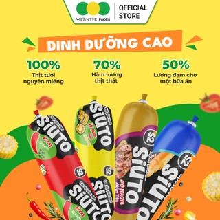 Combo 10 Cây Xúc Xích Tiệt Trùng Siuto Vietinter Foods (Cây 85g)