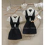 TRIANGLE - Bday Dress - (Cân nhắc kỹ, return is not welcomed) Đầm ngắn đi tiệc phong cách tiểu thư sang chảnh, cổ sen