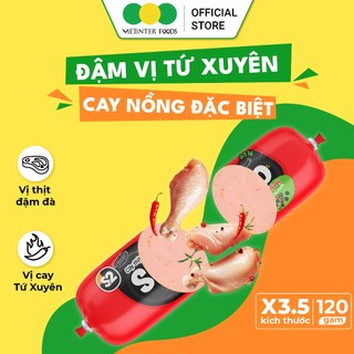 Combo 5 Cây Xúc Xích Tiệt Trùng Siuto Vietinter Foods (Cây 120g)