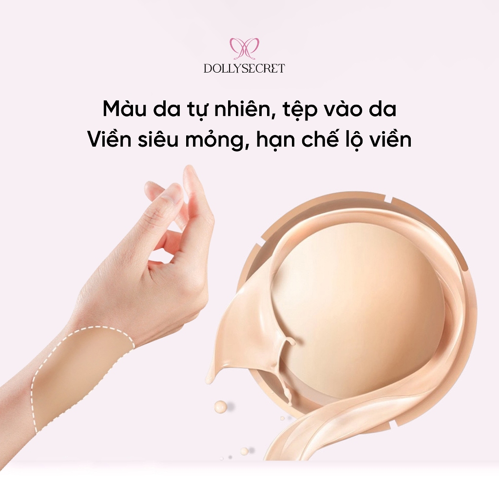 [COMBO] Miếng Dán Ngực Tàng Hình Hydrogel Lô Hội Bảo Vệ Nhũ Hoa DOLLYSECRET Chống Rớt Tái Sử Dụng Nhiều Lần