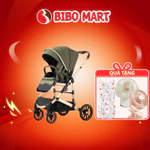 Xe Đẩy Gấp Gọn 2 Chiều 3 Tư Thế Nằm, Ngả Ngồi Cho Bé Từ Sơ Sinh Nimo U8 Giảm Xốc - Bibomart — ảnh 1