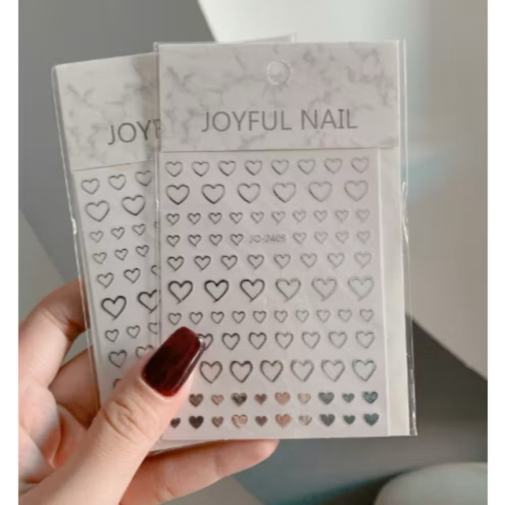 các mã sticker lấp lánh, sticker bling bling trang trí nail