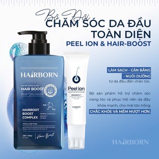 Dầu Gội Thảo Dược Hair-Boost Hỗ Trợ Giảm Rụng và Mọc Tóc Chiết Xuất Bồ Kết 450gr