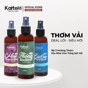 Nước Xịt Vải Nano Bạc Kaiteki Hương Phú Quốc - Hội An - Đà Lạt quà tặng cao cấp