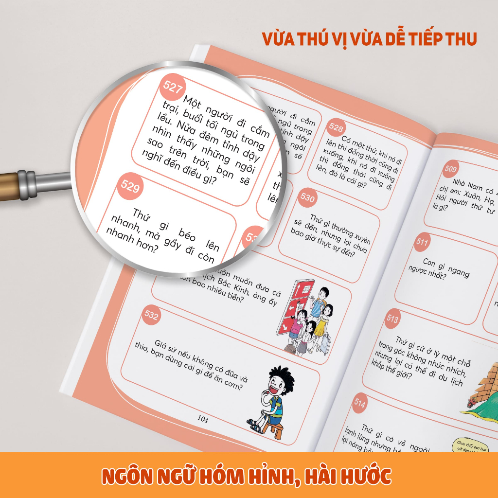 Sách - 999 Câu Đố Trí Tuệ Dành Cho Trẻ Em - Sách Trò Chơi Trí Tuệ