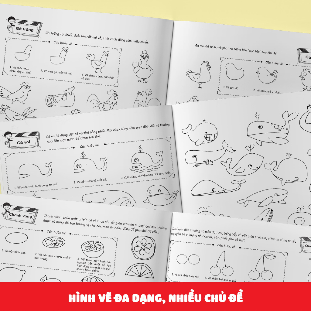 Sách - 5000 Hình Cho Bé Yêu Thích Vẽ Tranh Và Sáng Tạo