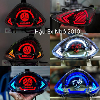 [Exnhỏ2010] Hậu Audi Xinhan Chạy Hiệu Ứng Đổi Màu Chỉnh Qua App Điện Thoại Dành Cho Exciter 2010. Tặng Luôn Hậu Full