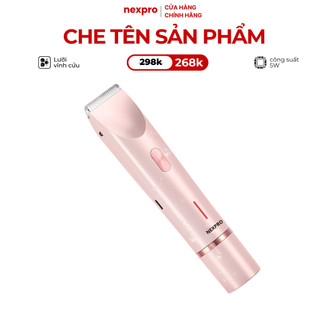 Máy Cạo Lông Đa Năng 2 Đầu Toàn Thân Vùng Kín Nữ Nam ( che tên ) An Toàn Chống Nước