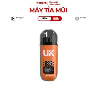 Máy tỉa lông mũi, cắt lông mũi đèn báo LCD cao cấp, nhỏ gọn, tiện lợi cắt nhanh khỏe không đau rát