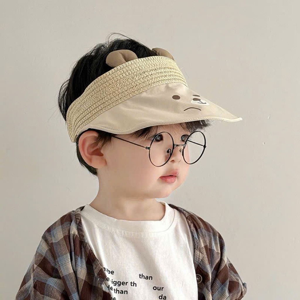 🐻🐰 MŨ CHỐNG NẮNG TRẺ EM HOẠT HÌNH SIÊU CUTE – CHE NẮNG HIỆU QUẢ CHO BÉ 🌞