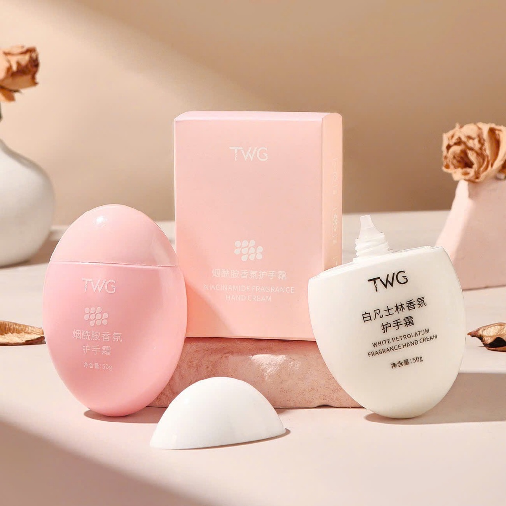 Kem Dưỡng Da Tay TWG  Vaseline làm mềm mịn nuôi dưỡng khắc phục làn da khô  4 mùa Hộp 50g