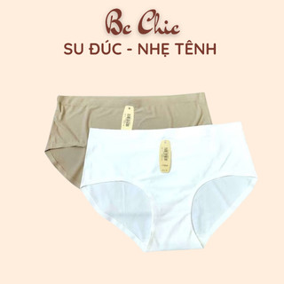 SET 5 QUẦN SU TRƠN ÉP LẠNH Q0012 CO GIÃN MỀM MỊN KHÔNG ĐƯỜNG MAY HÀNG ĐẸP  BC_CHIC LINGERIE