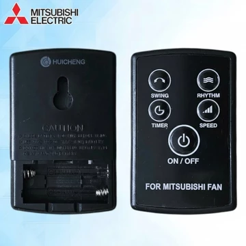 Điều khiển quạt Mitsubishi - Remote quạt Mitsubishi (Mẫu đen mới)